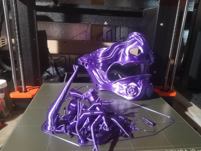 Mặt nạ Samurai Model 3 với các màu sắc khác nhau - Image 5