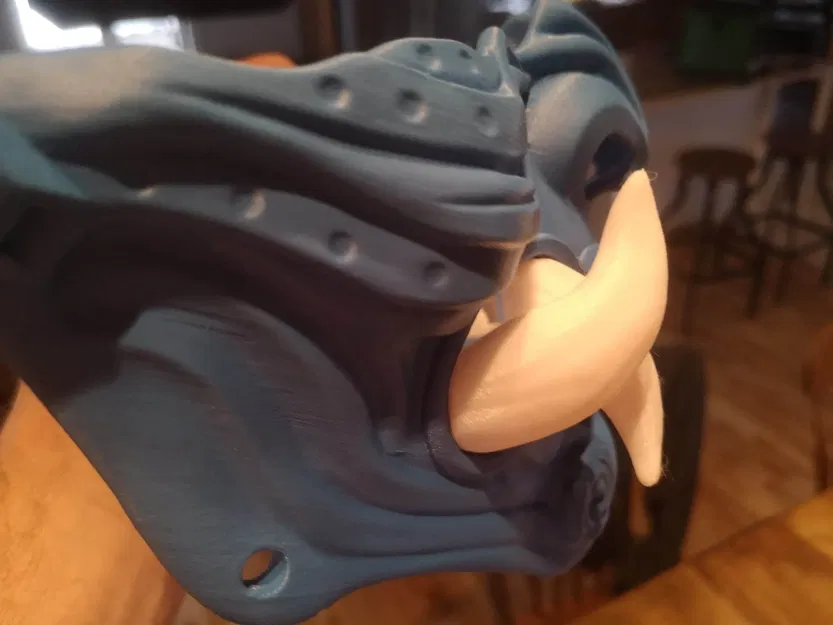 Mặt nạ Samurai Model 3 với các màu sắc khác nhau - Image 7