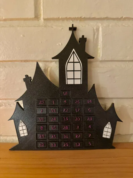 Lịch đếm ngược Halloween với thông điệp thú vị - Image 1