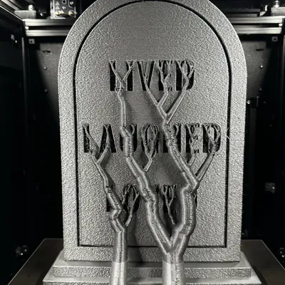 Bảng đá mồ với lớp da mềm mại cho Halloween