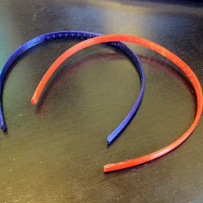 Băng đô tóc in 3D cho bé gái