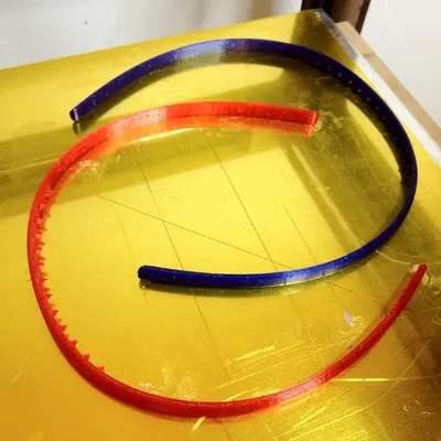 Băng đô tóc in 3D cho bé gái