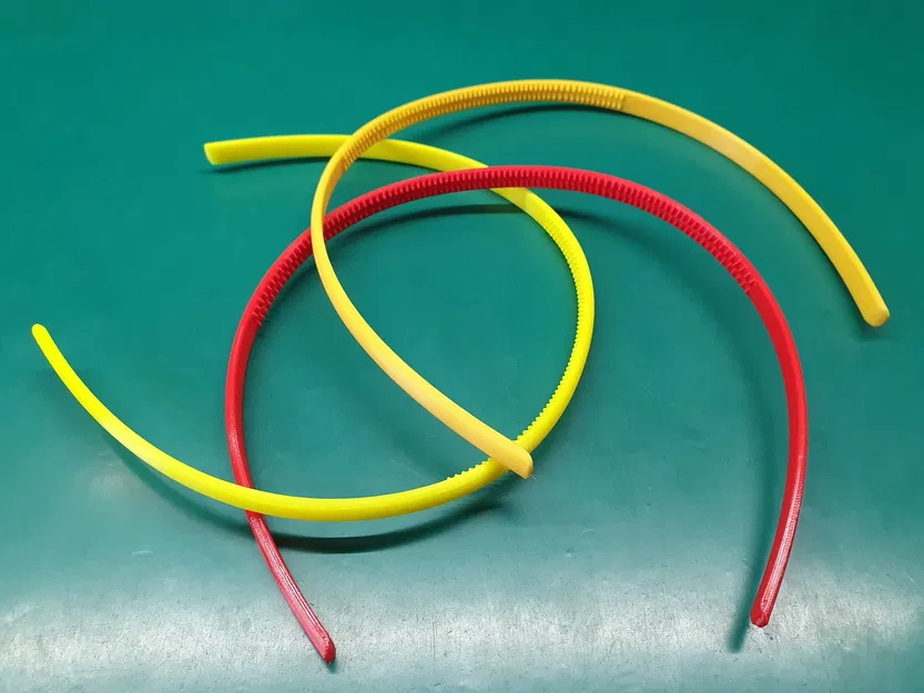 Băng đô an toàn với 2 hàng chóp cho tóc - Image 1