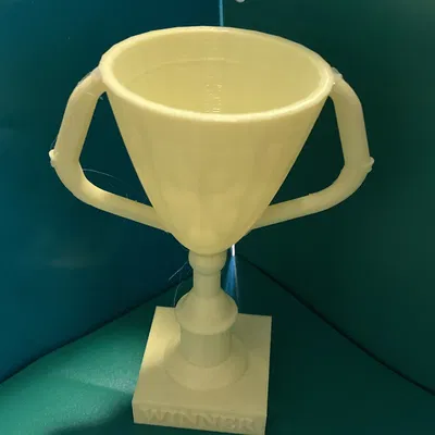 Cúp chiến thắng thiết kế độc đáo cho máy in 3D