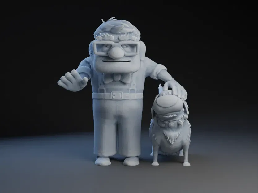 Nhân vật Carl và Dug từ bộ phim Up của Disney - Image 1