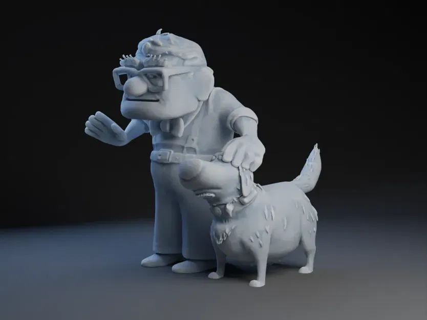 Nhân vật Carl và Dug từ bộ phim Up của Disney - Image 3