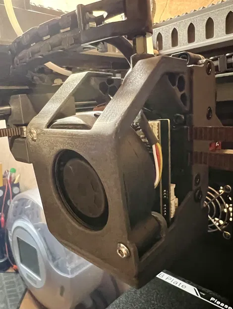 Túm Lại: Nắp Đầu Phun Máy In Creality K1/K1C Có Quạt 5015 - Image 1