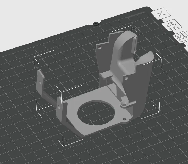Túm Lại: Nắp Đầu Phun Máy In Creality K1/K1C Có Quạt 5015 - Image 4