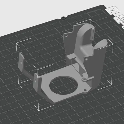 Túm Lại: Nắp Đầu Phun Máy In Creality K1/K1C Có Quạt 5015