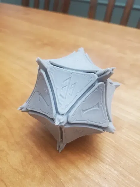 Di vật Baldur's Gate 3 - Tách đôi để in FDM dễ dàng hơn - Image 1