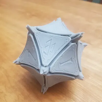 Di vật Baldur's Gate 3 - Tách đôi để in FDM dễ dàng hơn