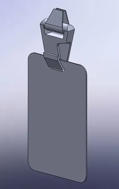 Kẹp nhựa cho dây đeo thẻ ID 20mm - Image 7