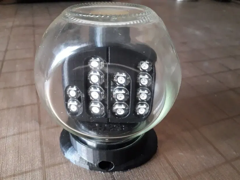 Đồng hồ nhị phân trong chai thủy tinh - Image 5