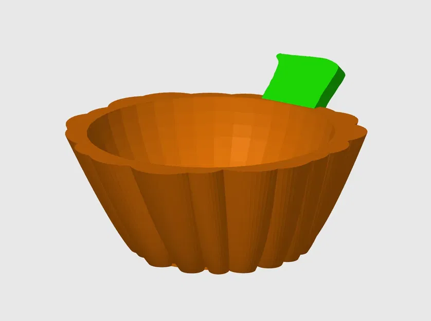 Bát kẹo hình bí ngô trang trí cho mùa thu - Image 2