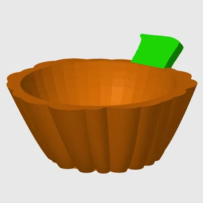 Bát kẹo hình bí ngô trang trí cho mùa thu