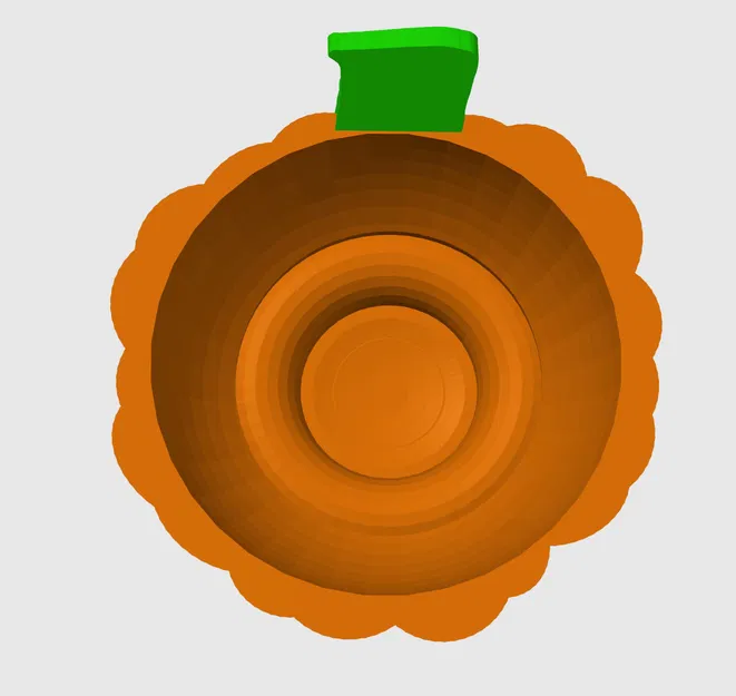 Bát kẹo hình bí ngô trang trí cho mùa thu - Image 3