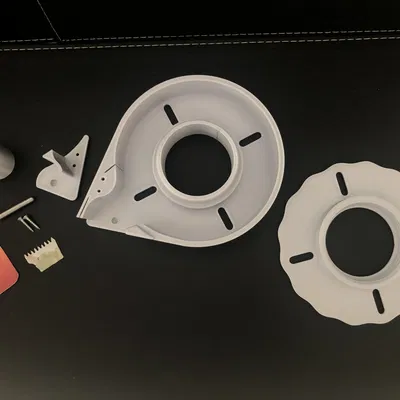 Máy phân phối băng dính Tear Drop 28mm dễ lắp ráp