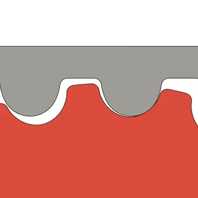 Bánh đai GT2 hình involute cho máy in 3D