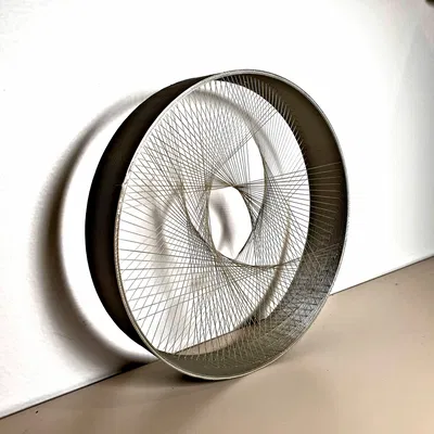 Nghệ thuật dây hình tròn in 3D với độ cao lớp 0.3mm