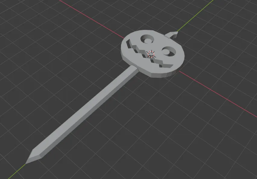 Que xiên bí ngô trang trí Halloween - Image 2