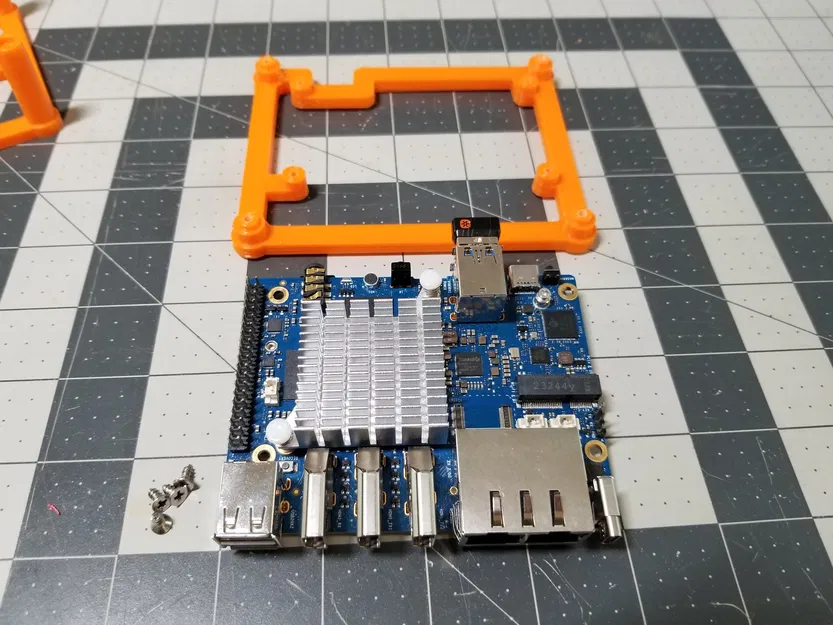 Vỏ bảo vệ Rollbar cho Orange Pi 5 Plus và tản nhiệt nhôm chính h... - Image 7