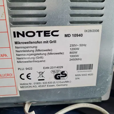 Nắp mở cửa cho lò vi sóng Medion MD 10940