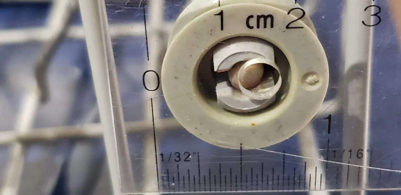 Bánh xe thay thế cho giá đỡ bát đĩa máy rửa chén WP99002780 - Image 2