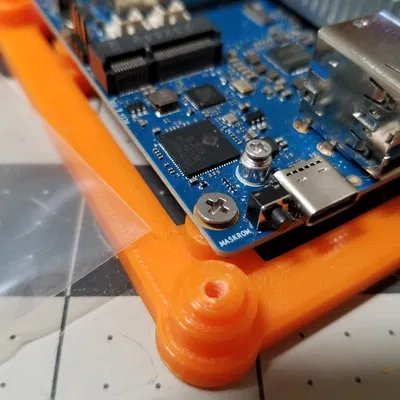 Giá đỡ bảo vệ cho Orange Pi 5 Plus và tản nhiệt nhôm chính hãng