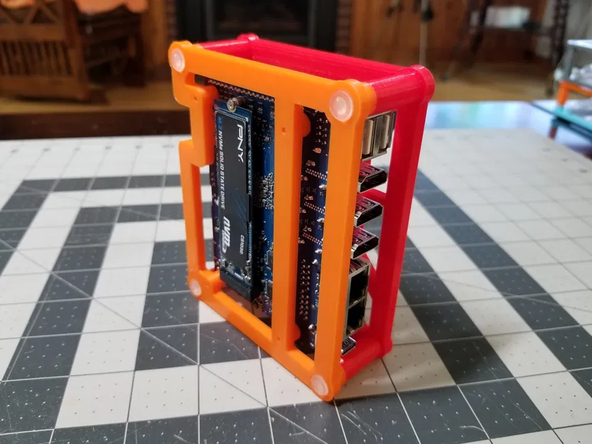 Giá đỡ bảo vệ cho Orange Pi 5 Plus và tản nhiệt nhôm chính hãng - Image 4