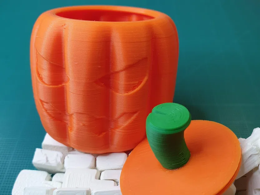 Bình đựng bí ngô kiểu Jack o' Lantern cho Halloween - Image 5