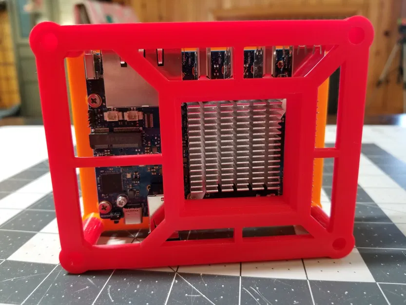 Giá đỡ bảo vệ cho Orange Pi 5 Plus và tản nhiệt nhôm chính hãng - Image 10