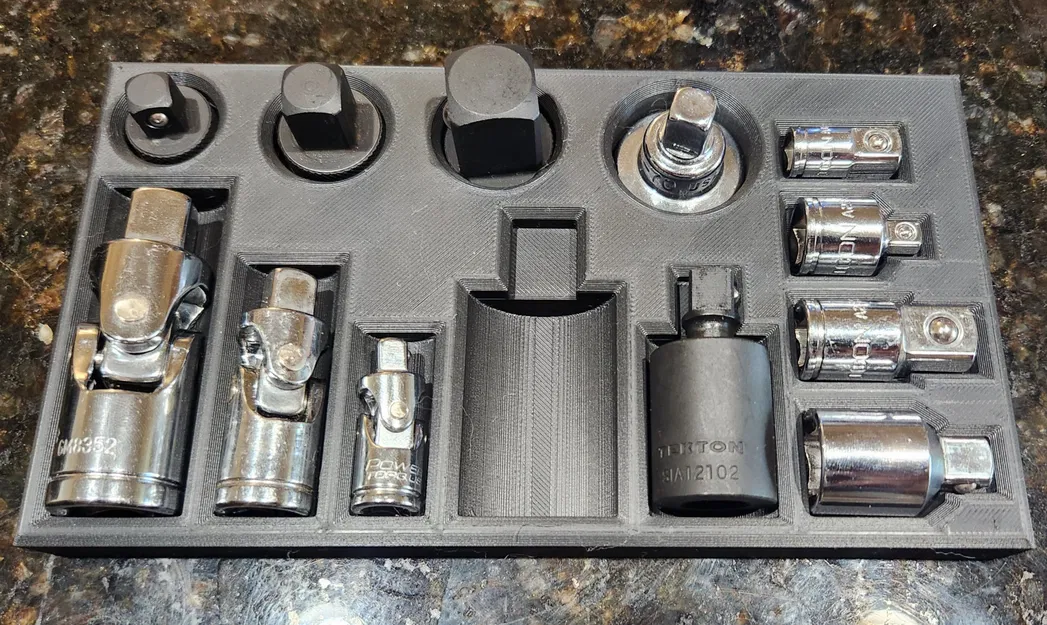 Bộ tổ chức bộ chuyển đổi ổ cắm ratchet - Image 1