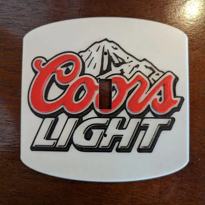Biển hiệu Coors Light hoặc bảng công tắc đèn