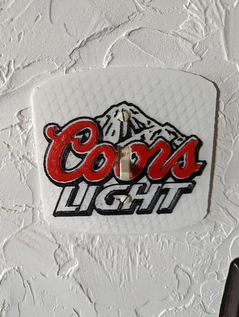 Biển hiệu Coors Light hoặc bảng công tắc đèn - Image 3