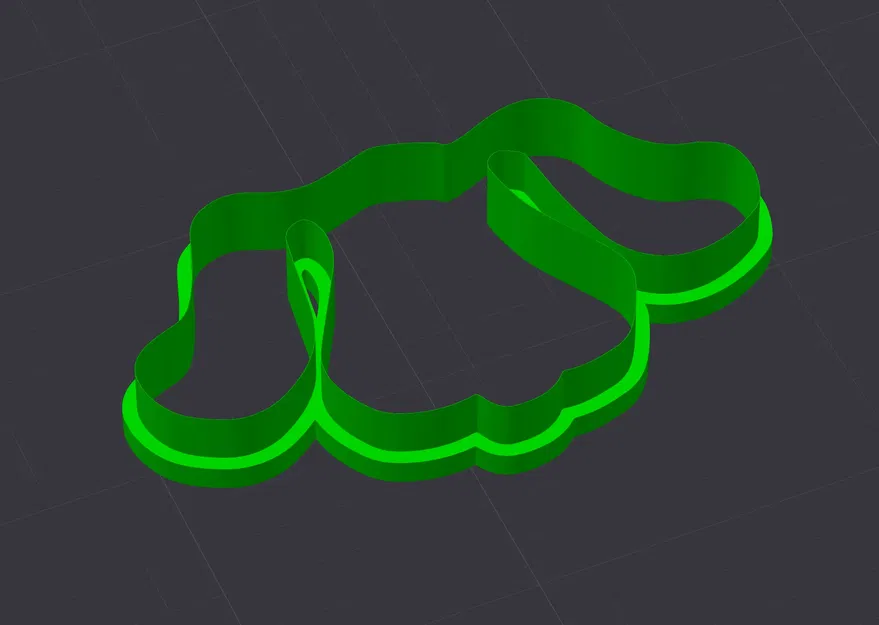 Cutter bánh quy hình nhân vật Blue từ Blues Clues - Image 1