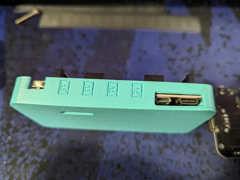 Vỏ bảo vệ cho pin sạc USB dual 18650 - Image 5