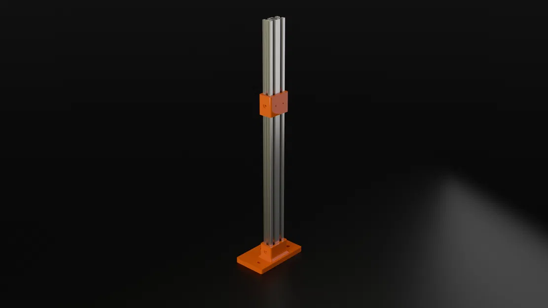 Bảng gắn và bộ chuyển đổi cho khung 2040 trên bàn làm việc - Image 1