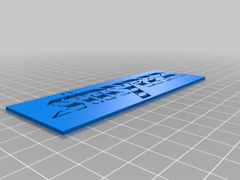 Mẫu stencil và con dấu logo Stryper để in 3D - Image 2