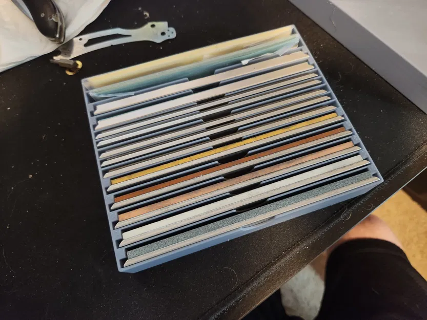 Hộp đựng đá mài Edge Pro Style - Image 1