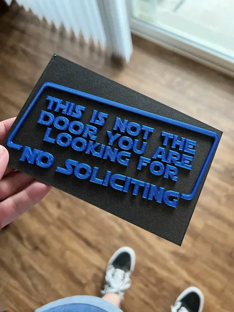 Biển báo không tiếp thị theo chủ đề Star Wars - Image 1