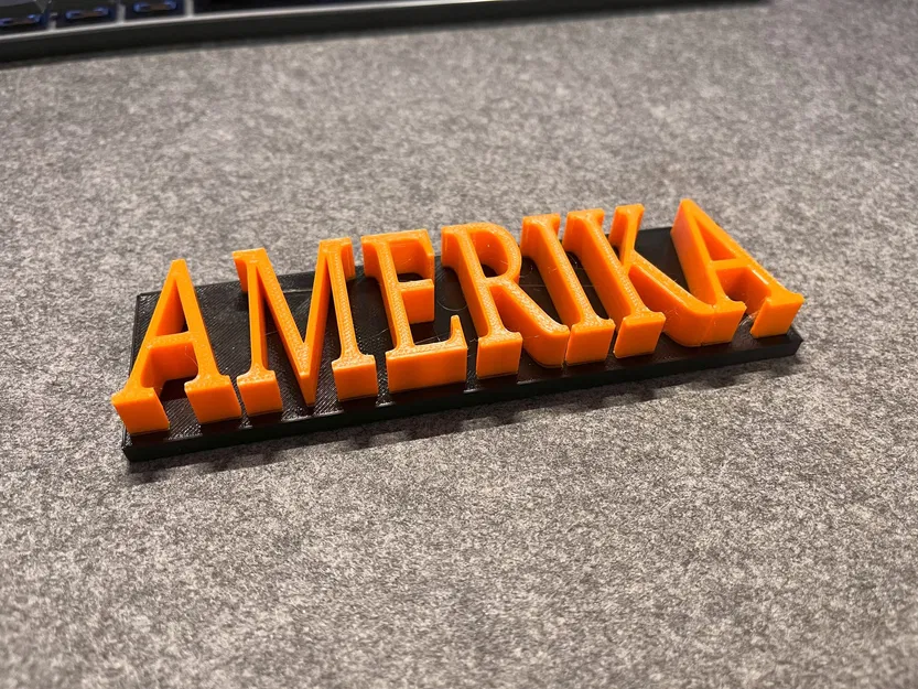 Chữ Amerika làm quà sinh nhật độc đáo - Image 2