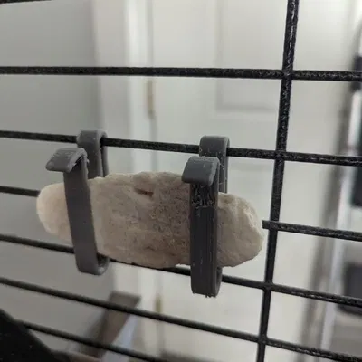 Giá đỡ xương cuttle cho chim trong lồng