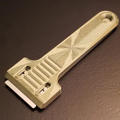 Dao cạo lưỡi dao hai cạnh có thể thu vào