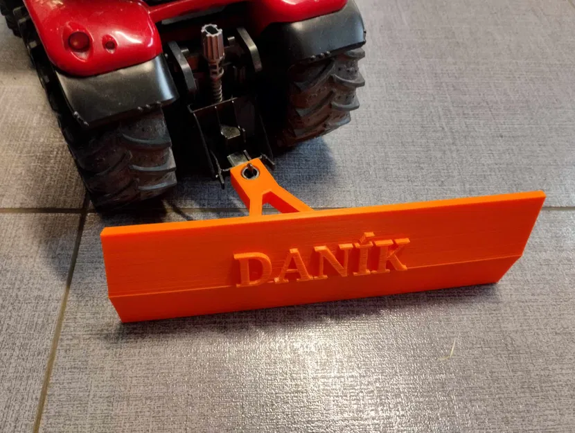 Công cụ xúc tuyết Bruder cho xe kéo - Image 1