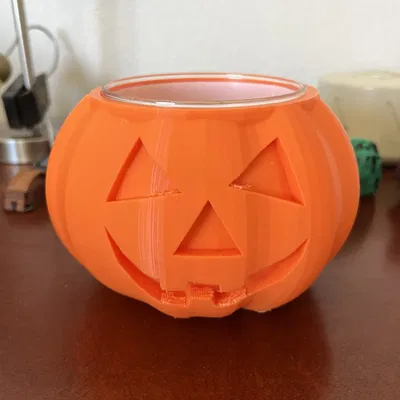 Giá đỡ nến Jack O Lantern cho mùa Halloween