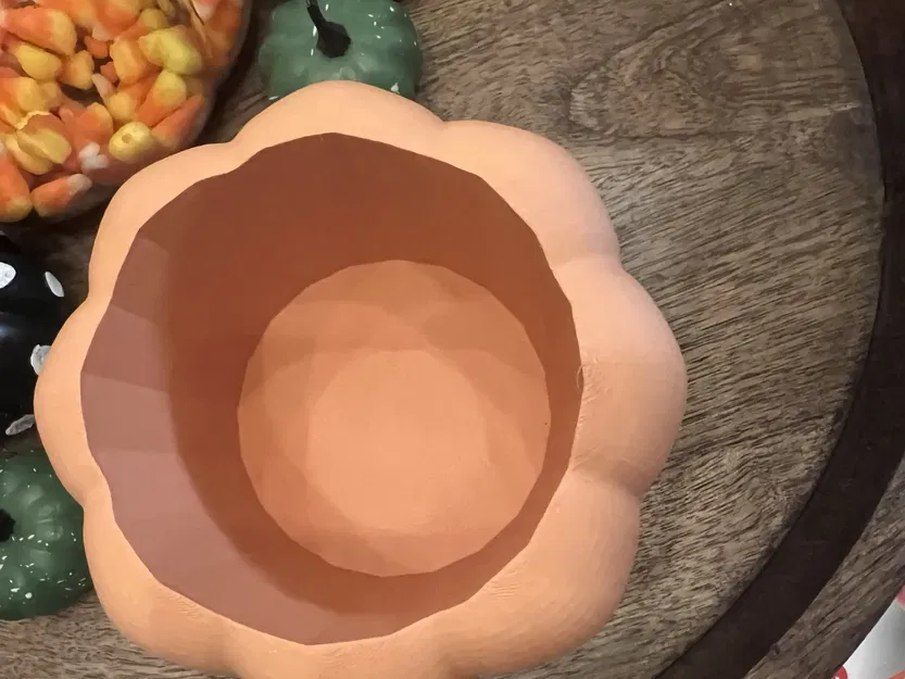 Giá đỡ nến hình bí ngô cho nến 3 wicks Bath and Body Works - Image 3