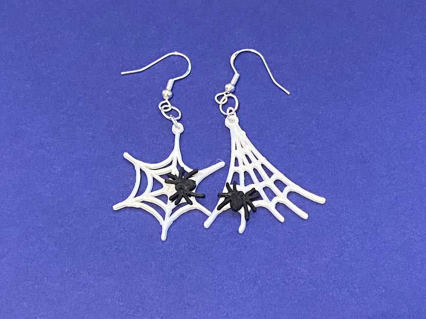 Bông Tai Mạng Nhện Halloween - Image 1