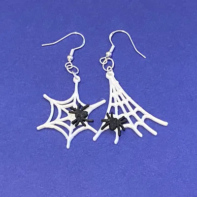 Bông Tai Mạng Nhện Halloween