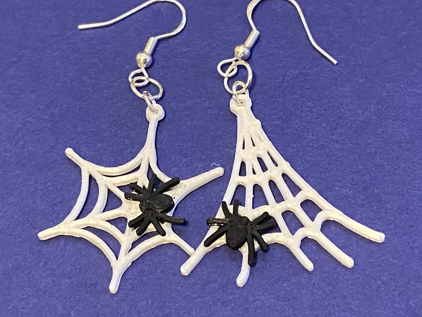 Bông Tai Mạng Nhện Halloween - Image 2