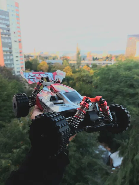 Lốp gai PLA cho xe điều khiển WLToys 144001 - Image 1